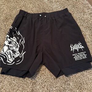 Black Darc Sport Until Valhalla Men Shorts